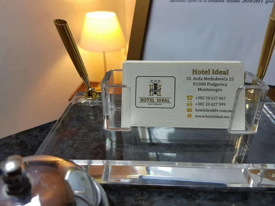 Hotel Ideal Podgorica Esterno foto